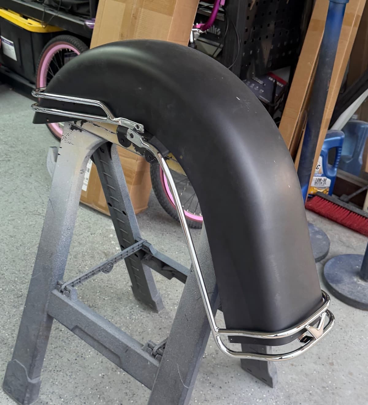 Front fender 6” stretch with guards